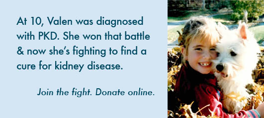 Donate Now & Join Valen in the Fight to Cure Kidney Disease!
