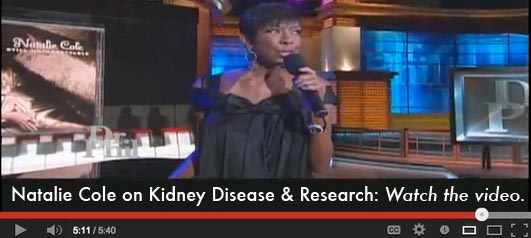 Video: Natalie Cole Talks About Kidney Disease and Research
